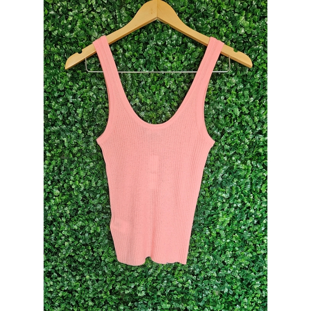 J.Crew Featherweight cashmere ribbed tank top - Picture 7 of 10